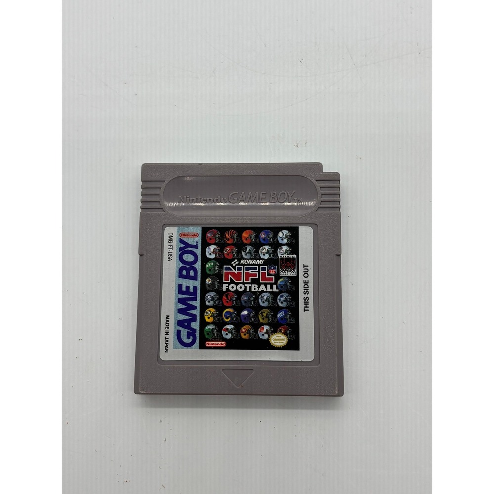 Nintendo Game Boy NFL Football Konami Original DMG-FI-USA Tested Working